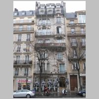 Paris, Ceramic hotel, 34 avenue de Wagram, photo Tangopaso, Wikipedia.jpg